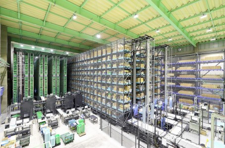 Murata Machinery builds parts warehouse in Inuyama