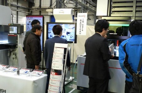 Mitsubishi Electric appealed high productivity at private show