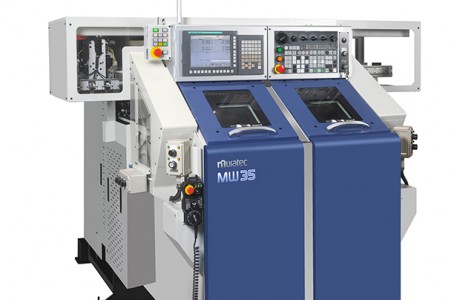 Murata’s CNC lathe can automatic replacement of workpieces