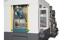 The new model of Sugino Machine simultaneously performs cleaning and deburring