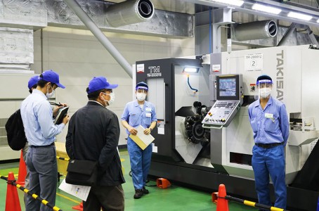Takisawa Machine Tool unveils the latest multi-tasking machine at open house