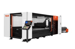 MAZAK’s fiber laser machine for medium-thick plates processing