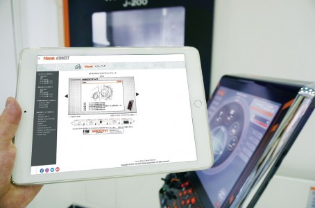 Mazak adds new functions to web services