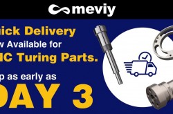 “Quick Delivery” now available from meviy, an AI-based parts procurement platform