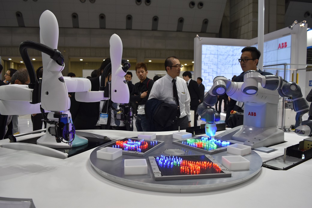 The production value of robots in Japan recorded the highest ever