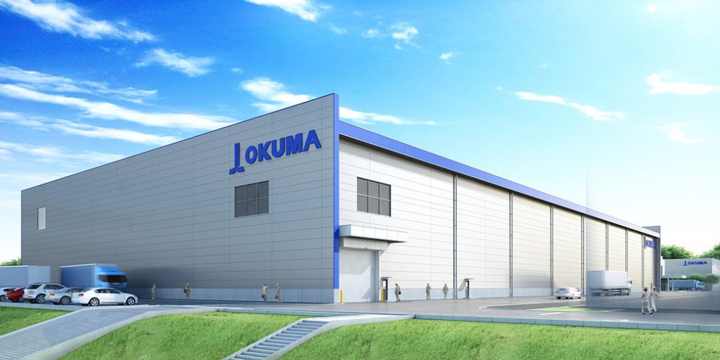 OKUMA established a new plant in Kani city, Gifu pref. that has an  integrated manufacturing system for vertical and horizontal MC, Industry  and Manufacturing News Archive