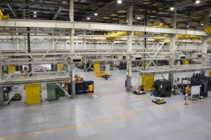 Spacious assembly area to produce customized machines and turnkey systems.