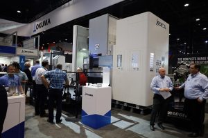 OKUMA presented productivity improvements with its "VT1000EX"