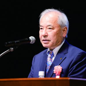 Dr. Yoshiharu Inaba, Chairman of FANUC and JMTBA