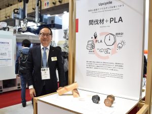 President Hozumi Yoda of NISSEI PLASTIC INDUSTRIAL says, "The potential of resin is unknown". 