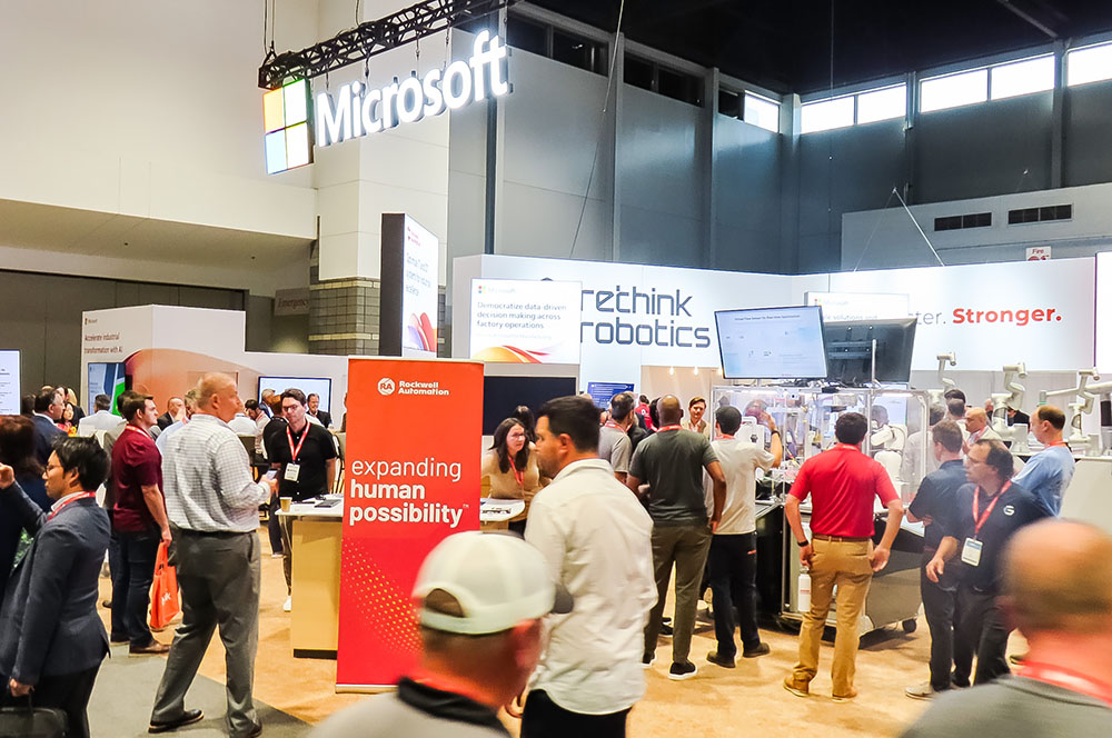 Microsoft U.S. also participated, highlighting AI solutions for the manufacturing industry. 