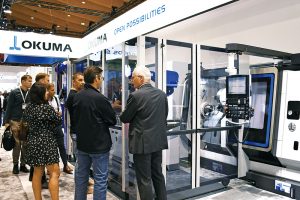 Okuma’s automation system proposal was in the spotlight