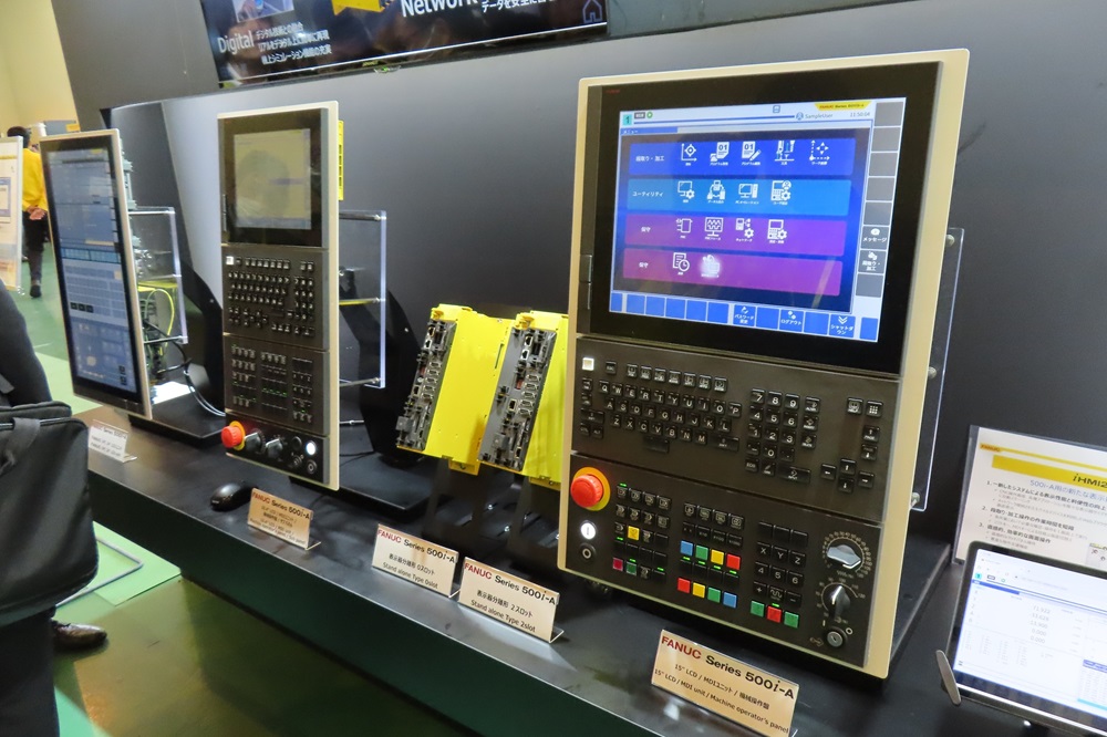 The 500i-A CNC unit was one of the highlights of the show 