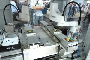 Automation cell developed by Yamaha Motor’s partner EL.MEC 