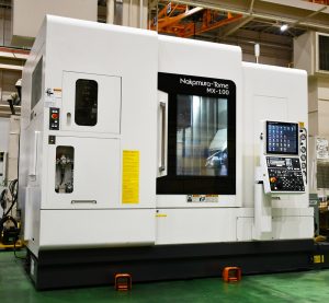 Nakamura-Tome Precision Industry's MX-100 multitasking machine used in the machining demonstration 