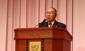 Akihiro Teramachi, Chairman of the Japan Machine Accessory Association (JMAA), expresses his vision: "We want to open up the future of manufacturing together" 