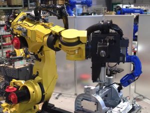 The Robot Machining System, with a cumulative delivery record of 50 units (Photo: TRI ENGINEERING) 